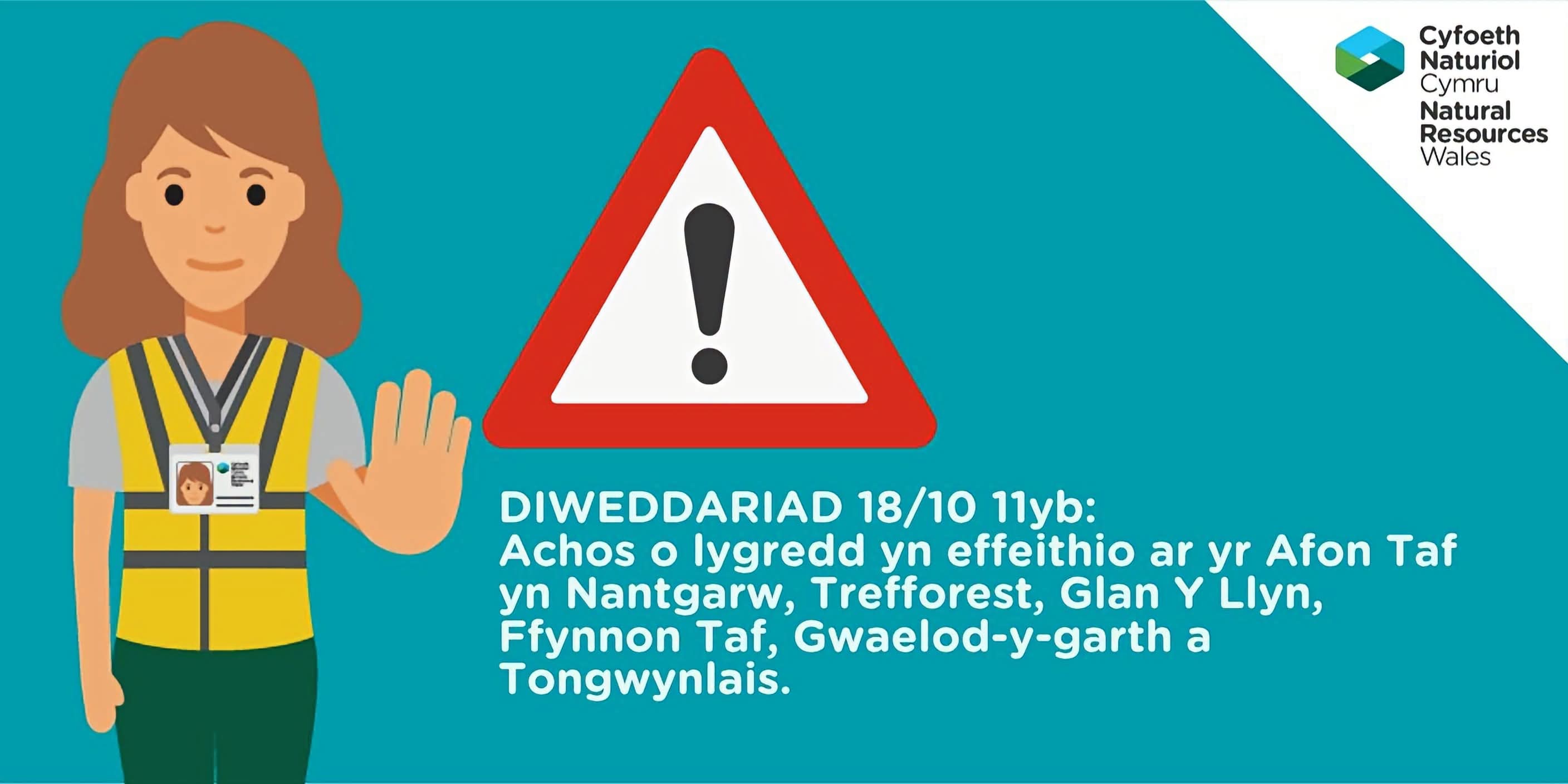 Update from Natural Resources Wales on River Taff chemical spillage